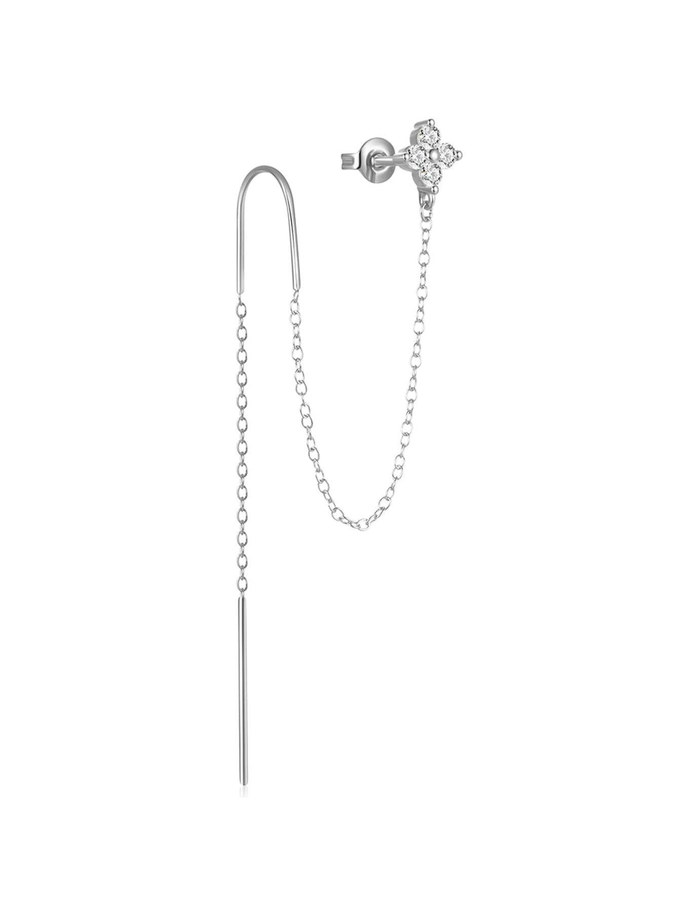 Magdaléna – Orecchini in oro dal design minimalista.