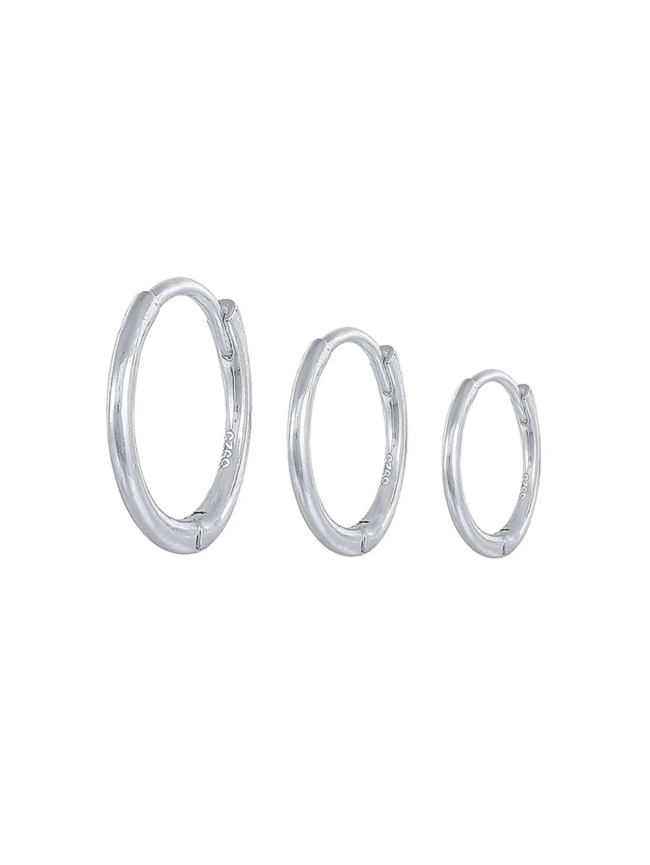 Emilie – Delicati orecchini in oro dalla morbida lucentezza.