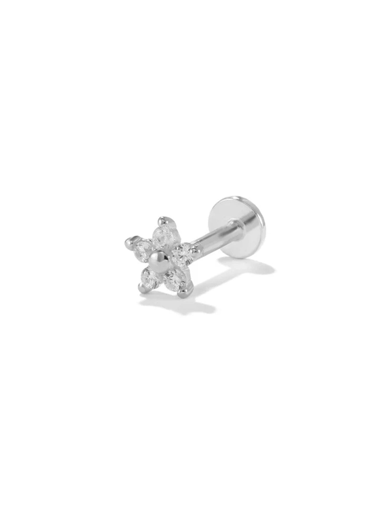 Nora – Delicati orecchini in oro dalla forma chiara.