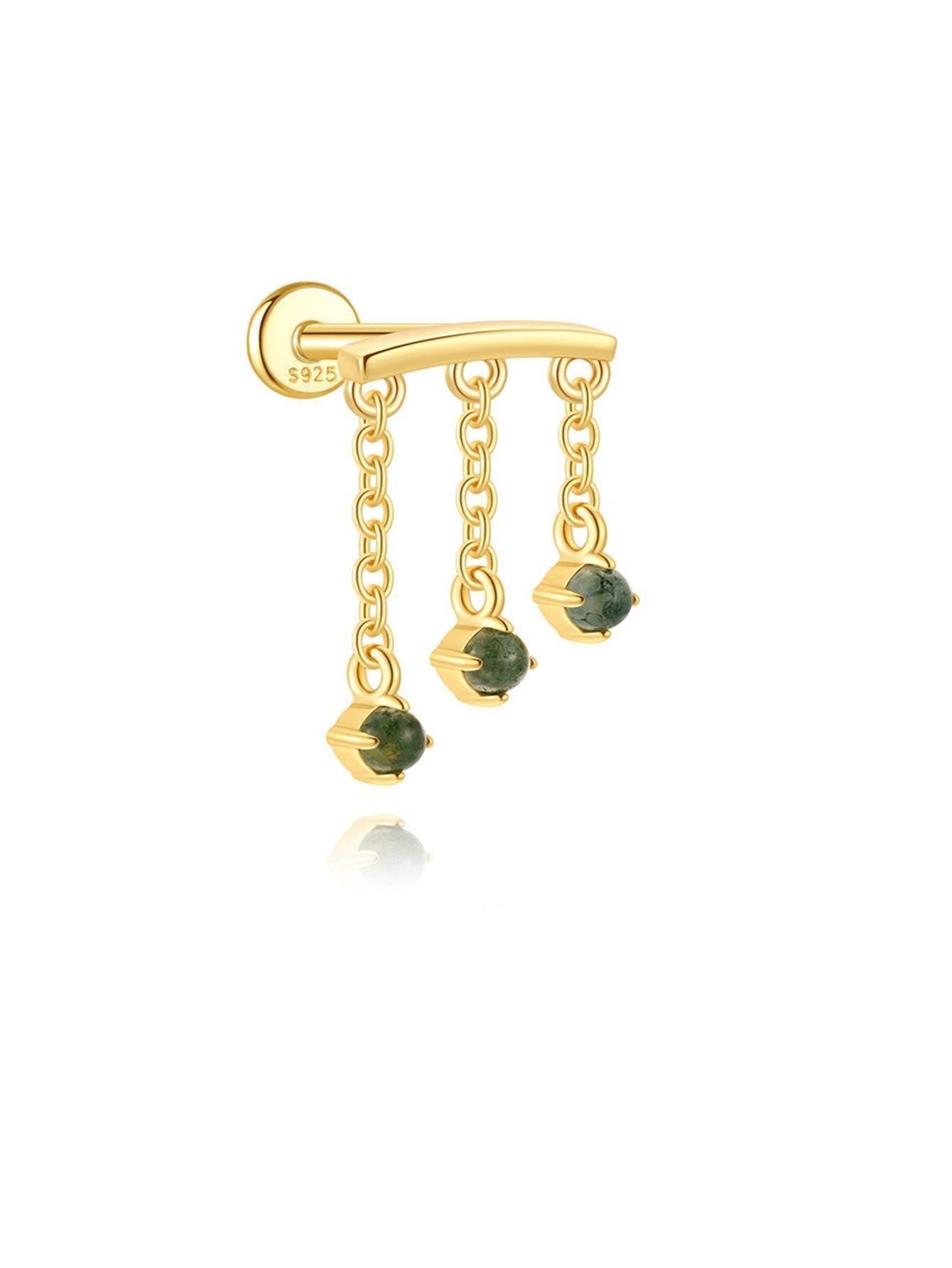 Elina – Orecchini in oro con una lucentezza sottile