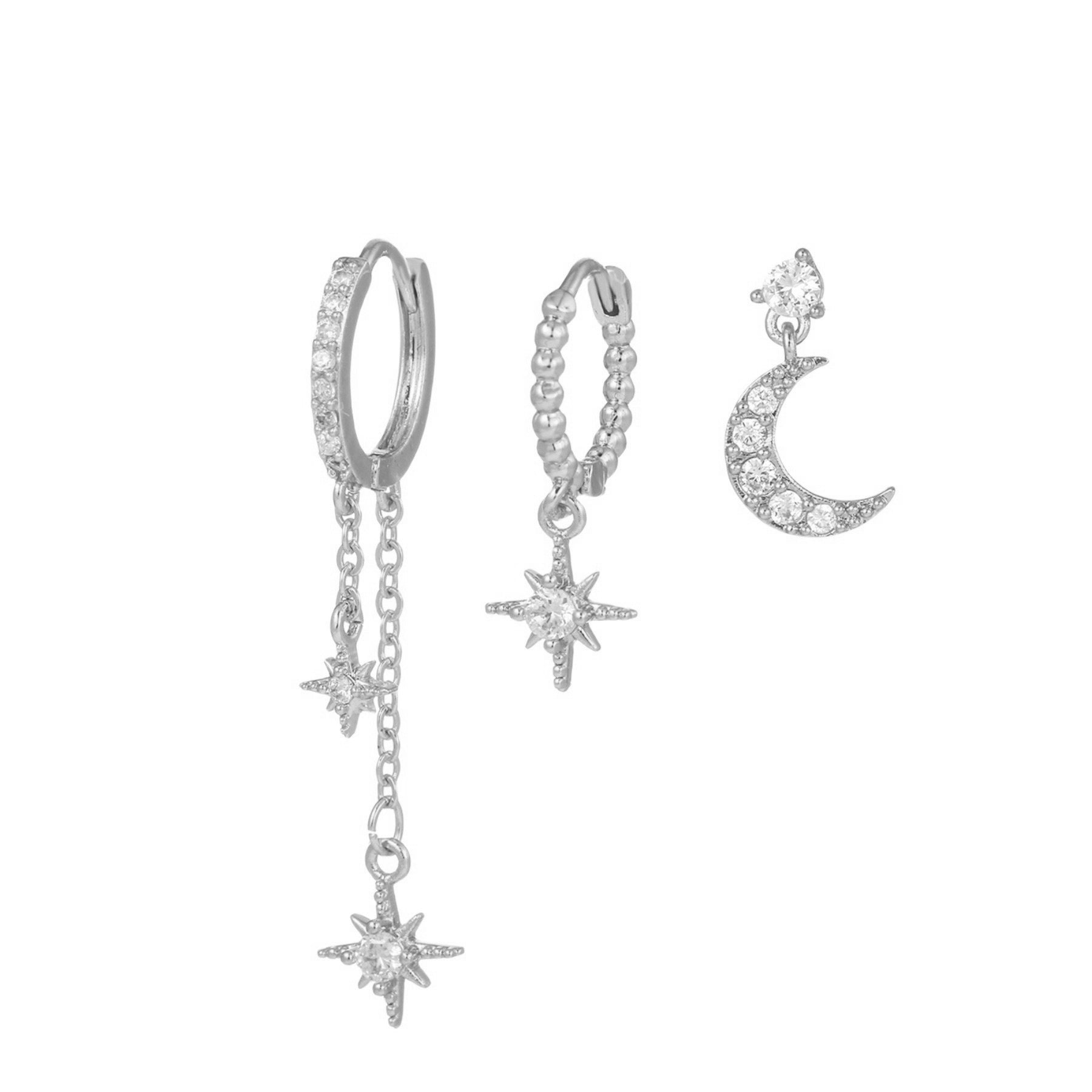 Pavlína – Delicati orecchini in oro dal look moderno.