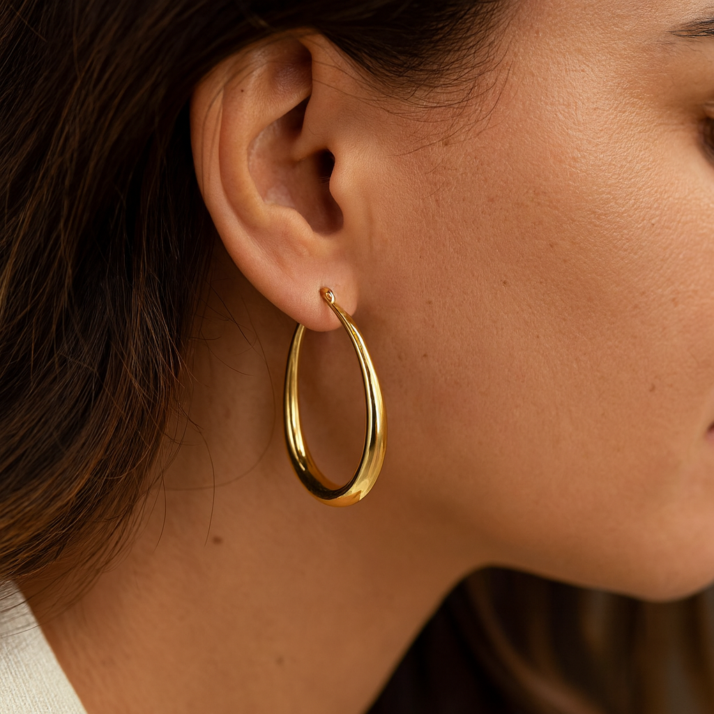 Martina – Orecchini dorati vintage esclusivi