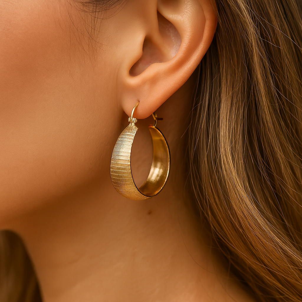 Karina – Orecchini in argento con cristallo chiaro