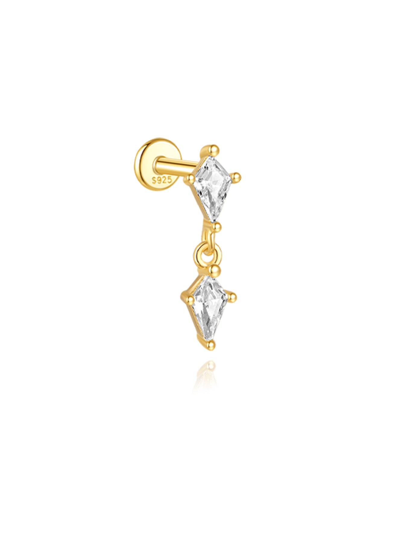 Elizabeth – Orecchini in oro dalla forma classica.