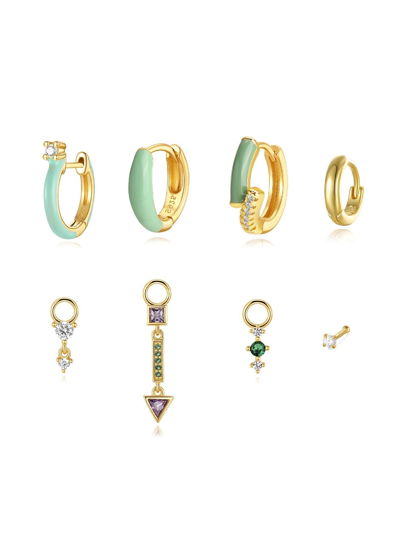 Marta – Orecchini in oro dalla forma senza tempo.