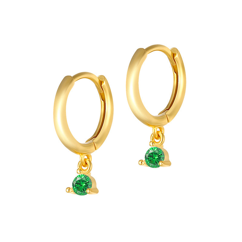 Anja – Orecchini in oro con bordo delicato