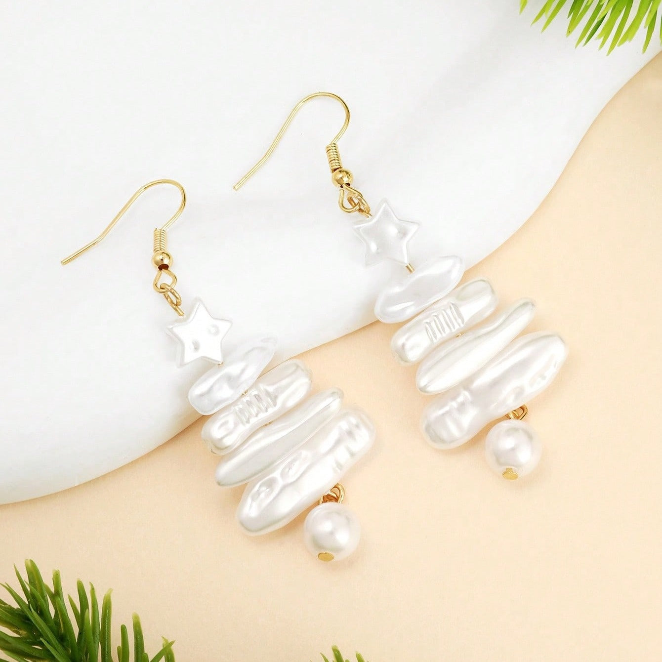 Orecchini Boho a forma di abete