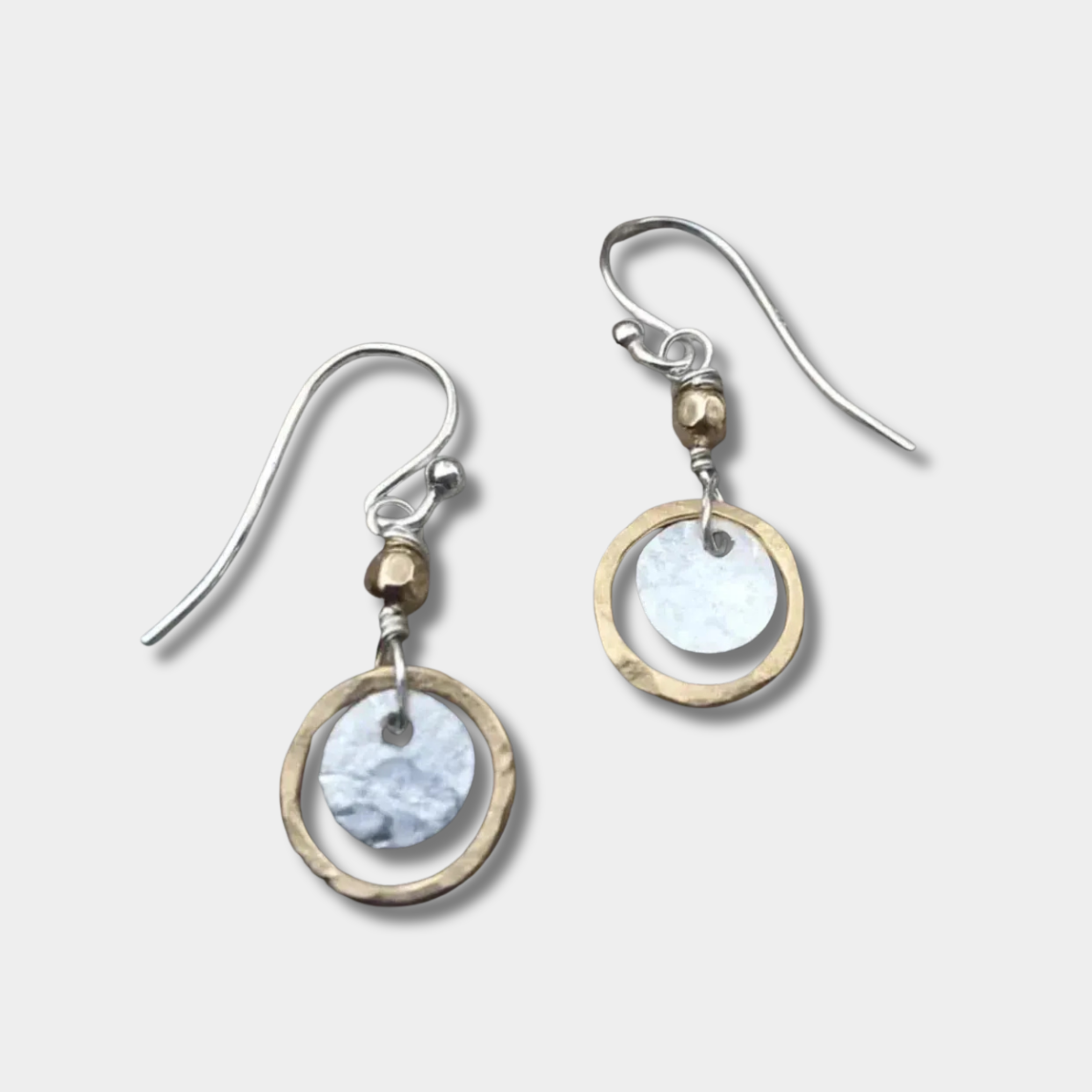 Christa – Orecchini vintage dorati e argentati