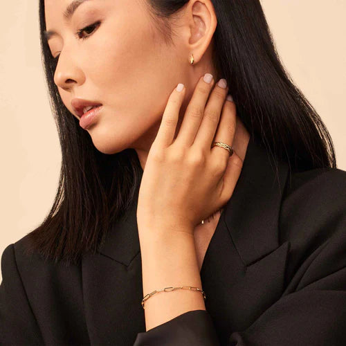 Bracciale a maglie veneziane | Oro