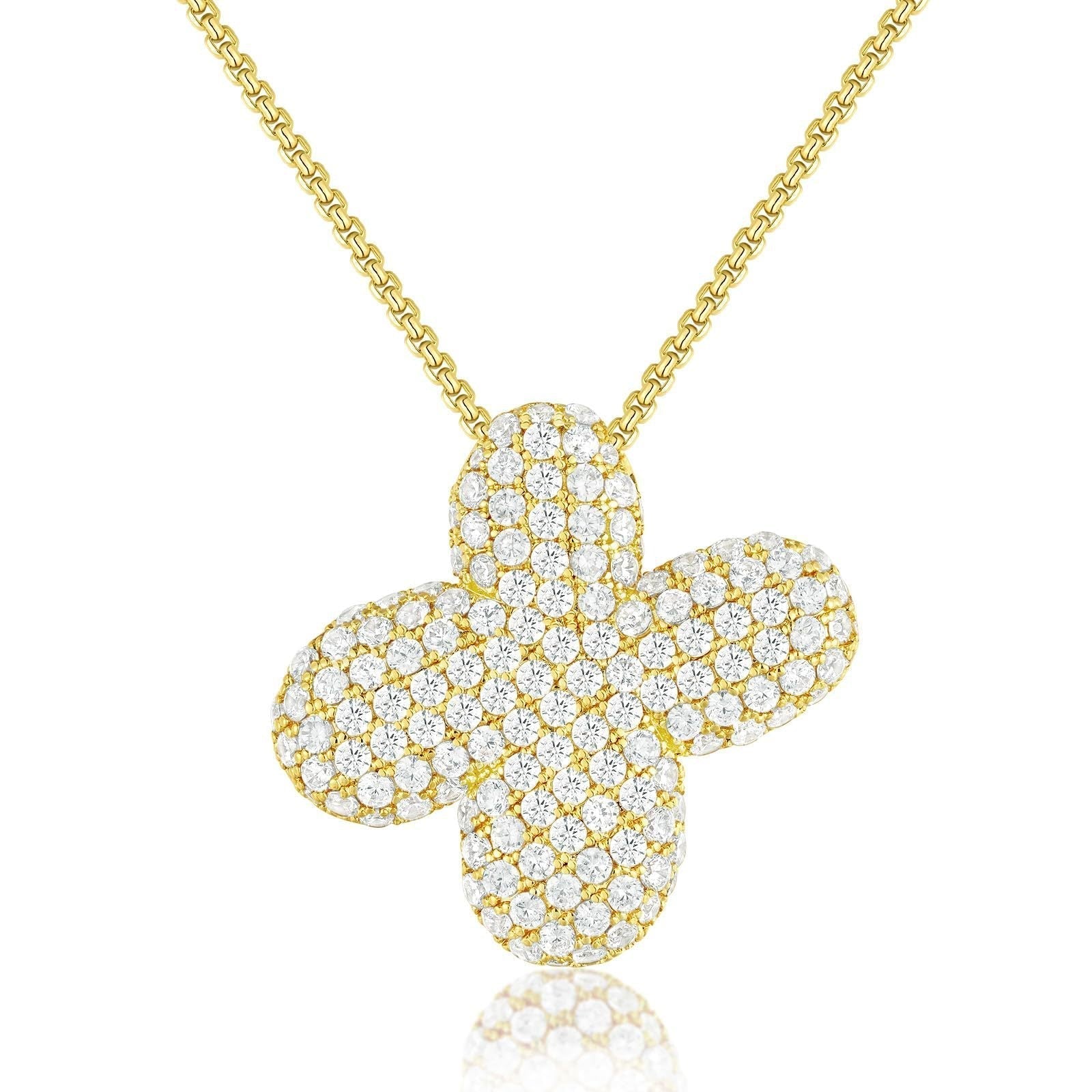 Frieda – Catenina dorata con pendente organico