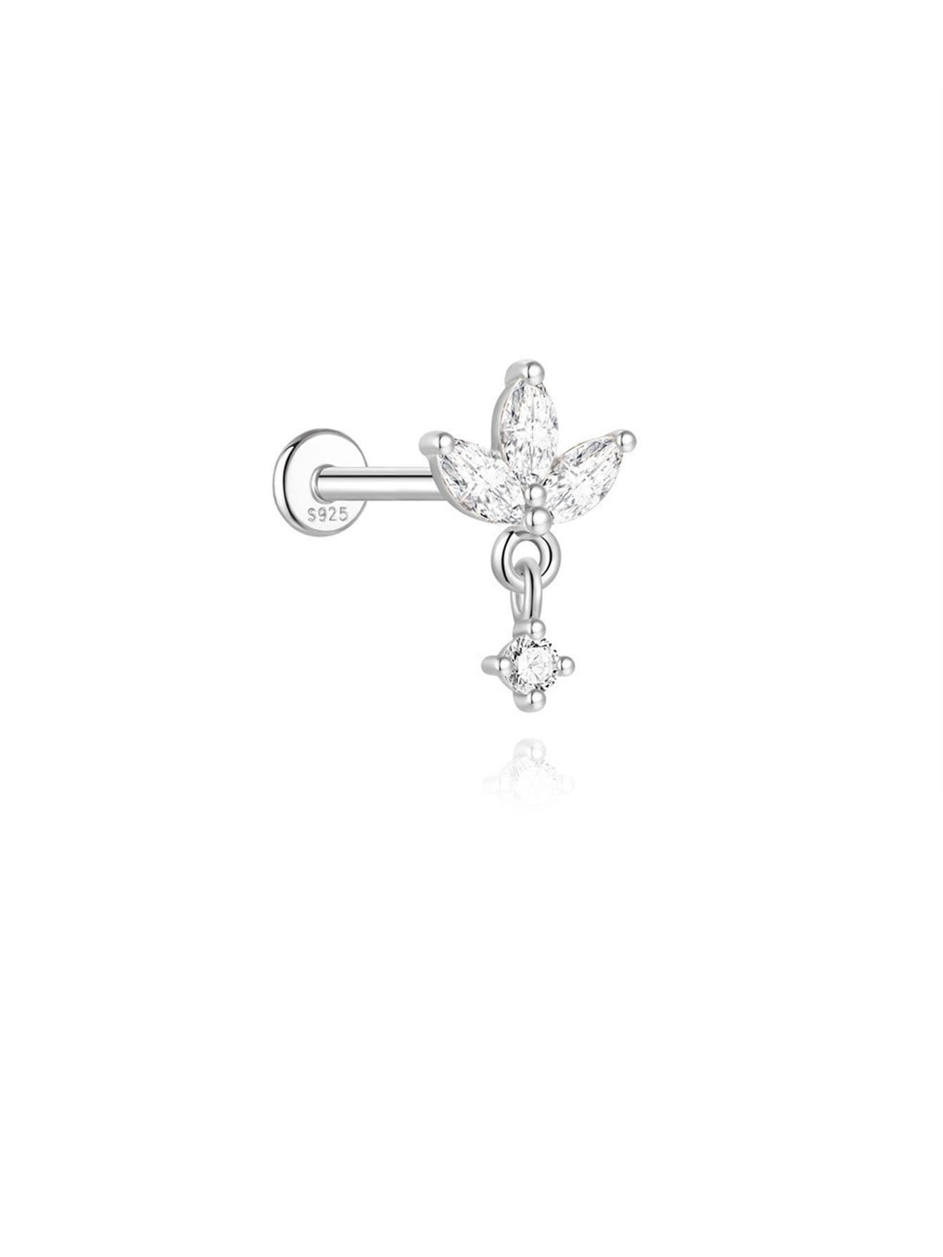 Helena – Orecchini in oro dal design organico.