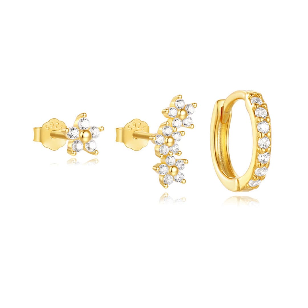 Johana – Orecchini delicati dal design pulito.