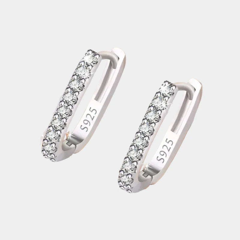 Orecchini eleganti a cerchio