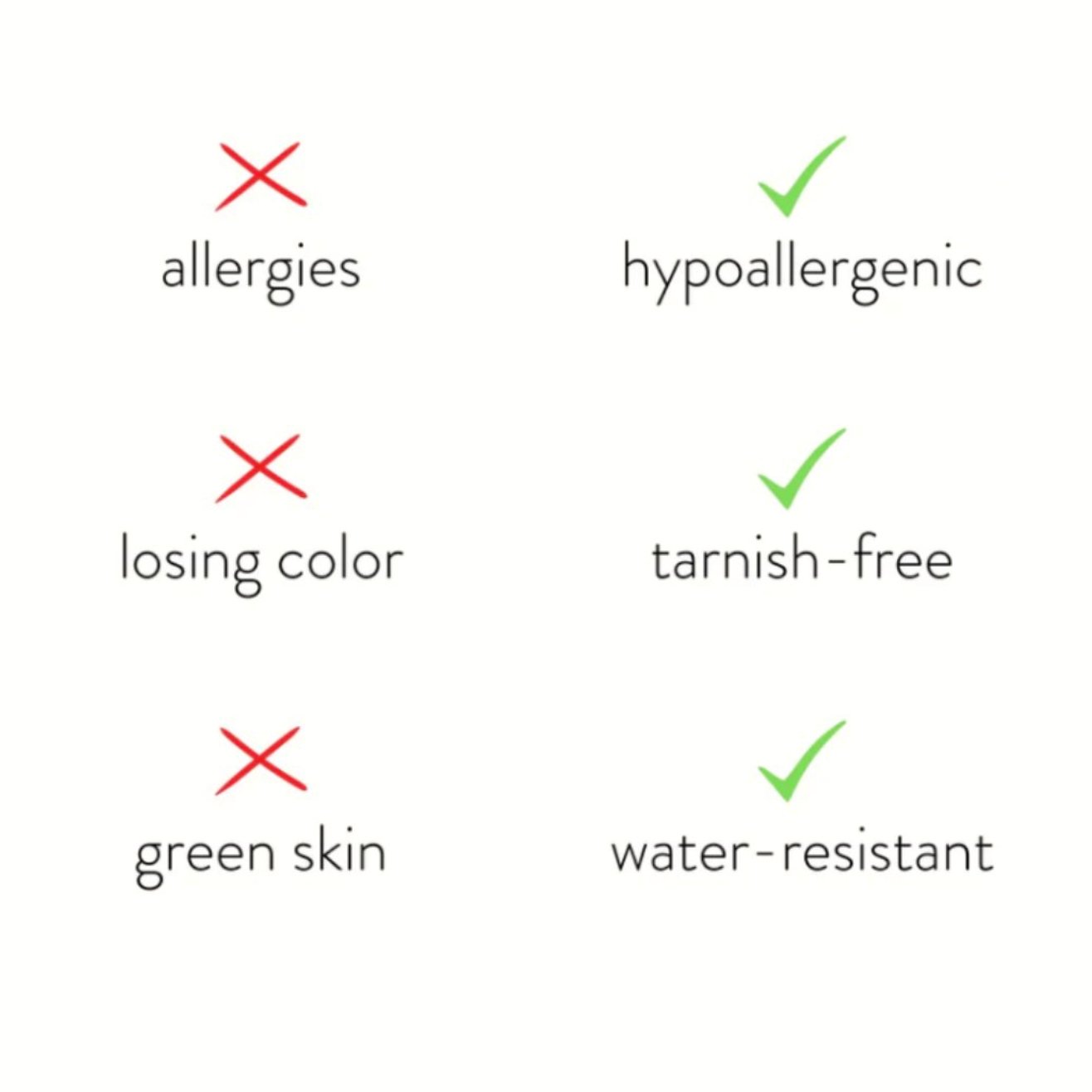 Nina - Collana a V dorata.