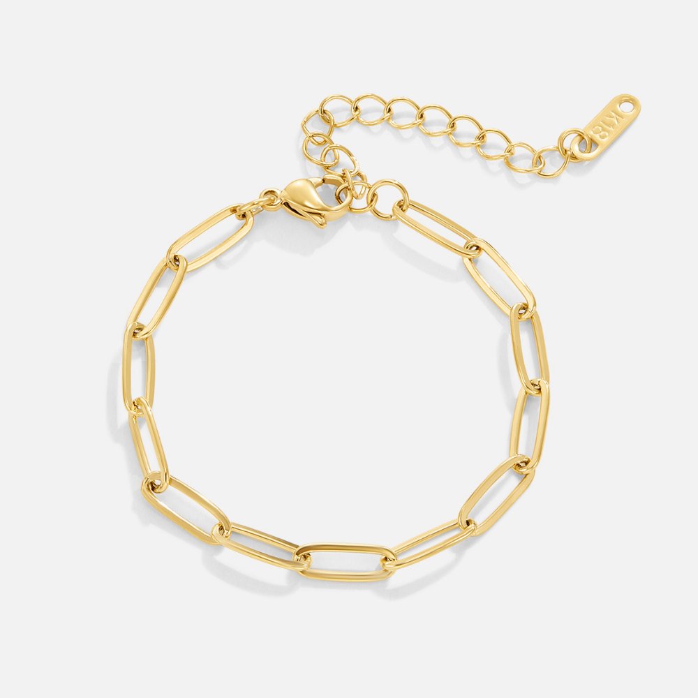 Bracciale in oro con perline