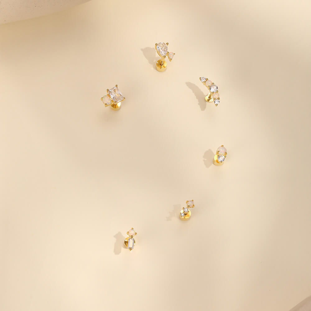 Monika – piccoli orecchini dall’eleganza discreta.