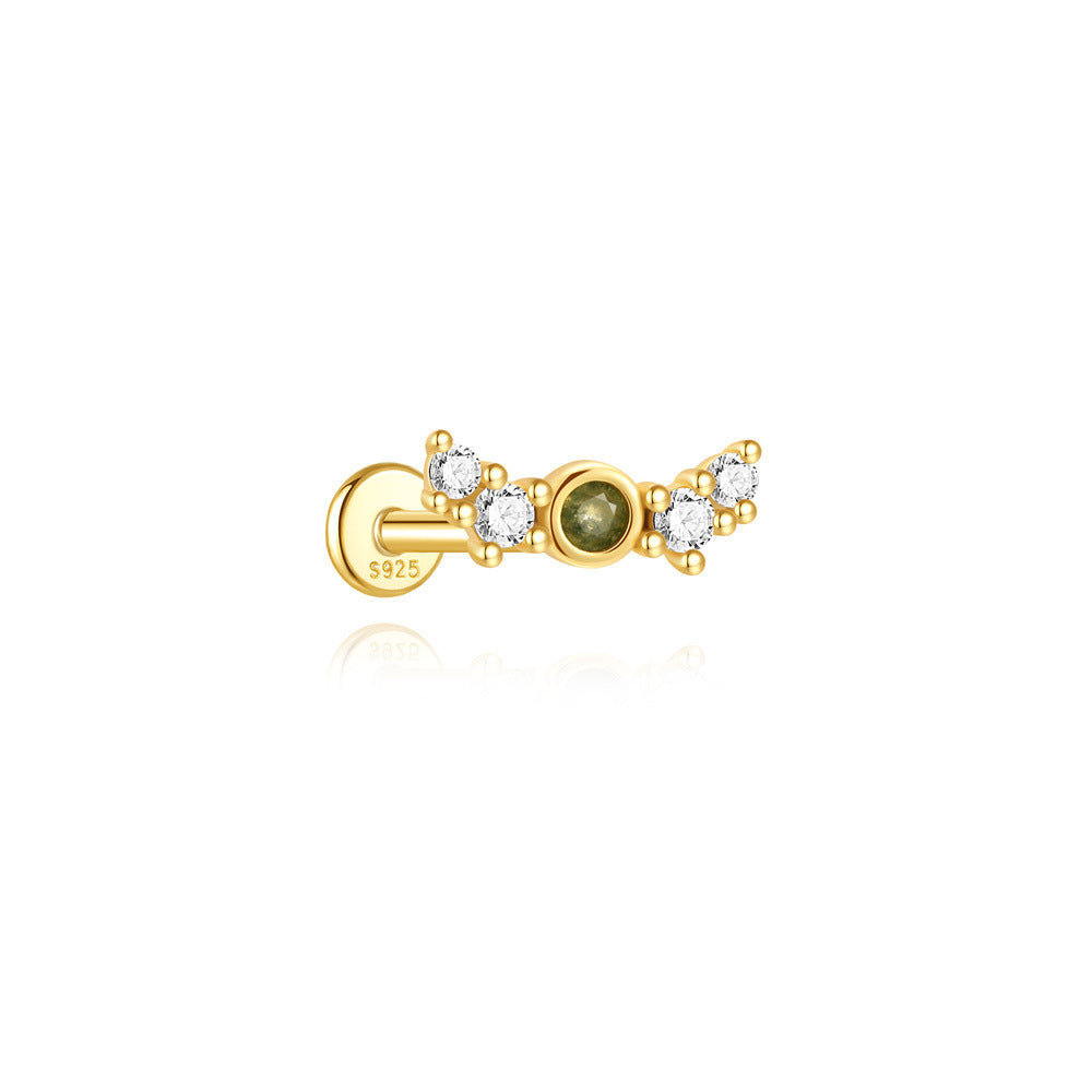 Romana – Zlaté náušnice s hravým kouzlem.