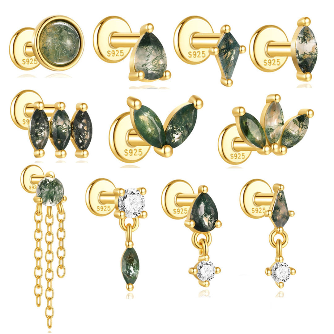 Sofie-Marie – Jemné zlaté náušnice s pohybem.