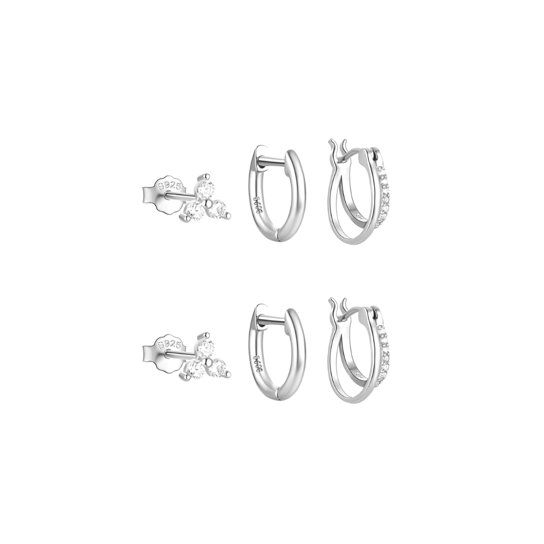 Amálie – Orecchini in oro dal movimento delicato.