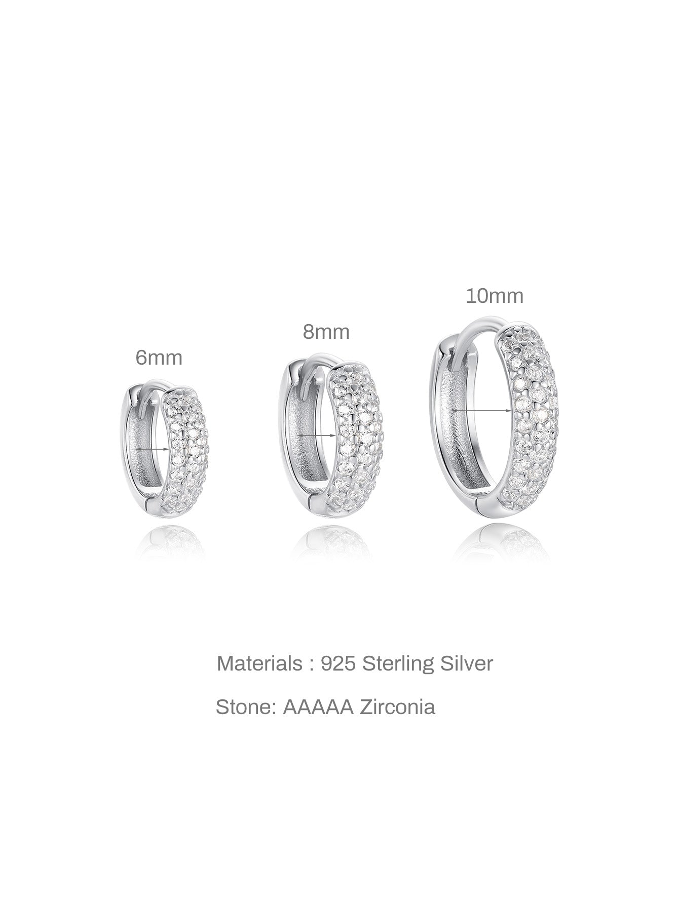 Sina – Orecchini in oro dall’eleganza minimalista.