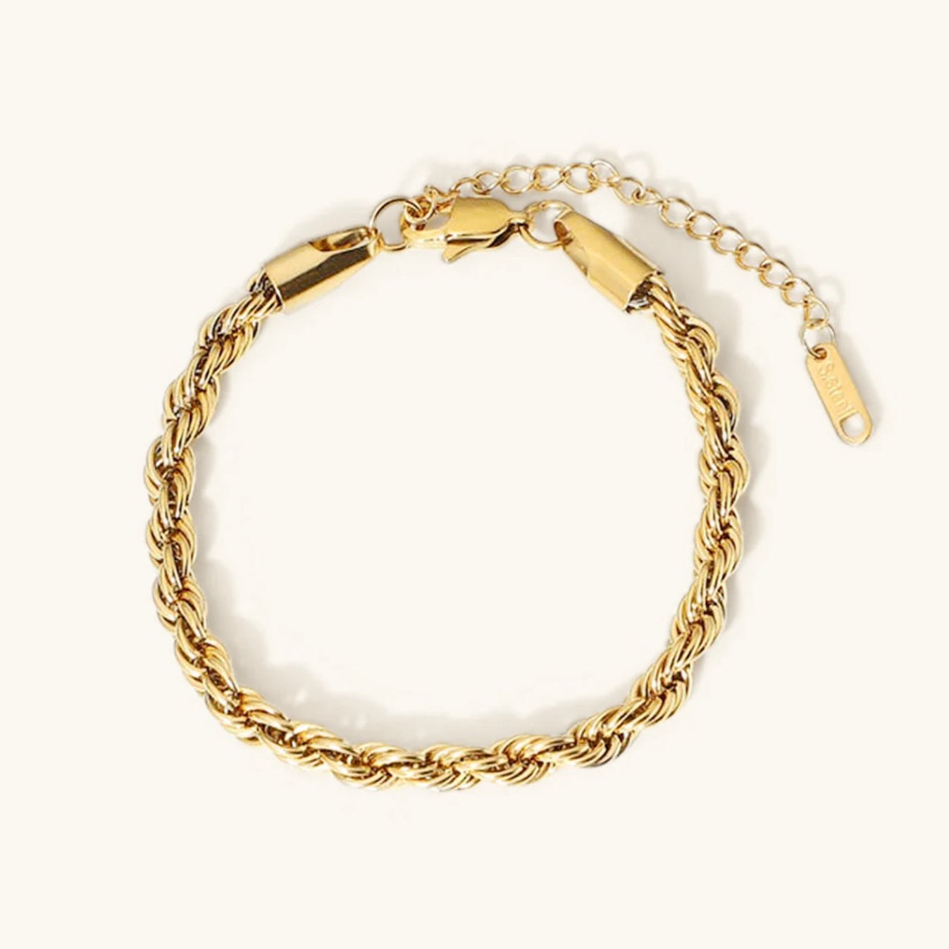 Lena – Bracciale in oro con delicata struttura a cordoncino