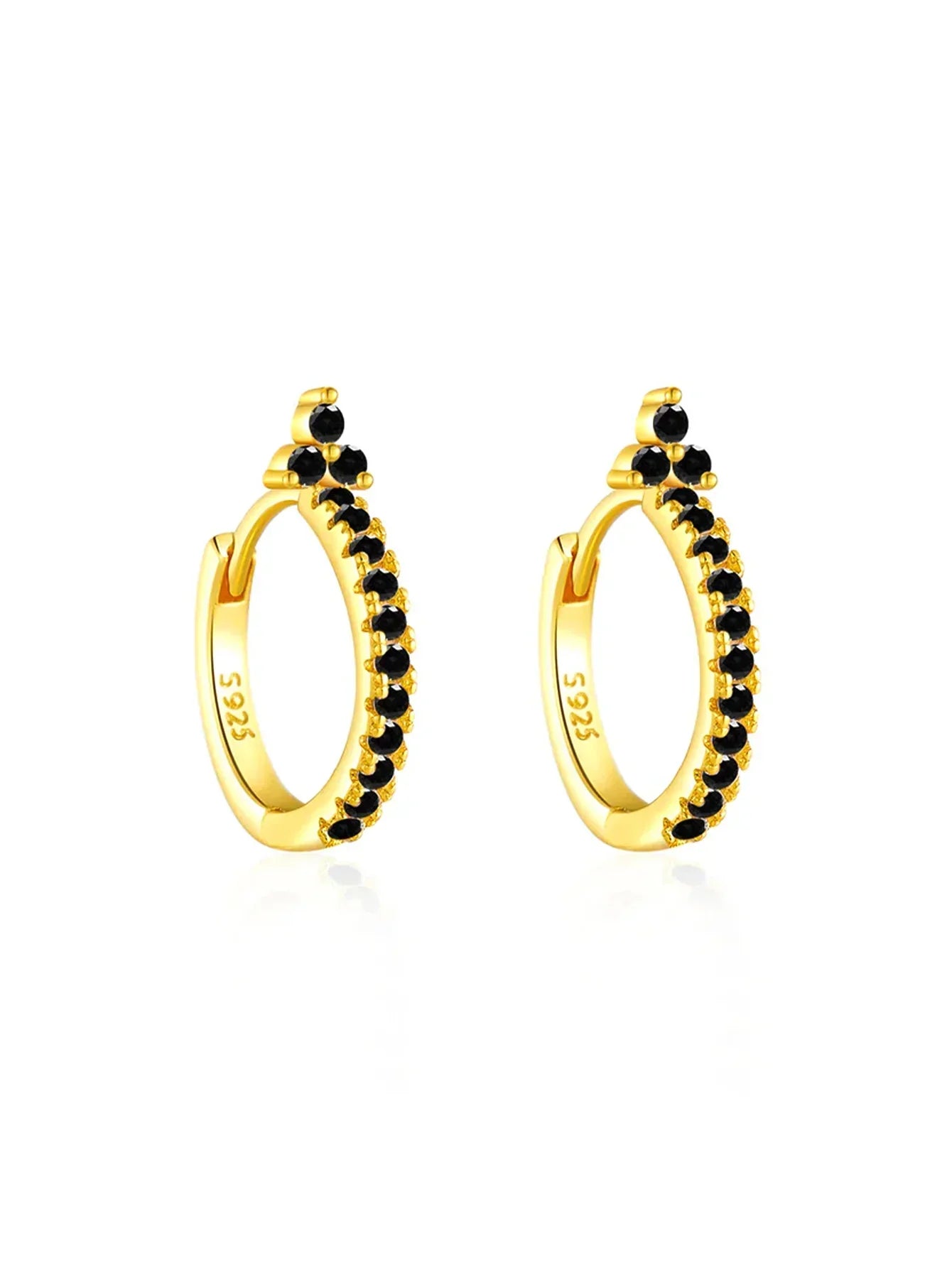 Sabina – Orecchini in oro dallo stile moderno.