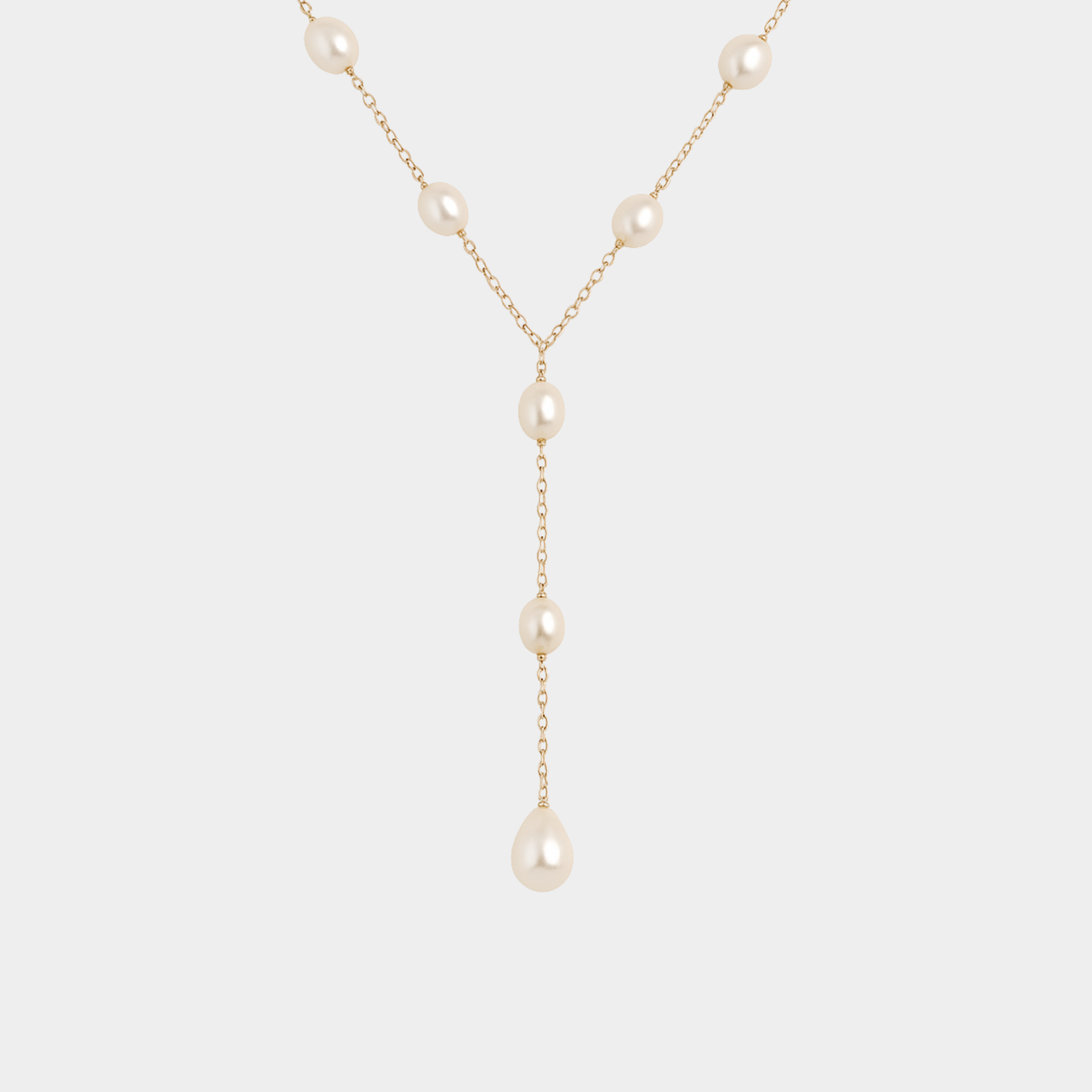 Annika - Collana vintage con palline pendenti