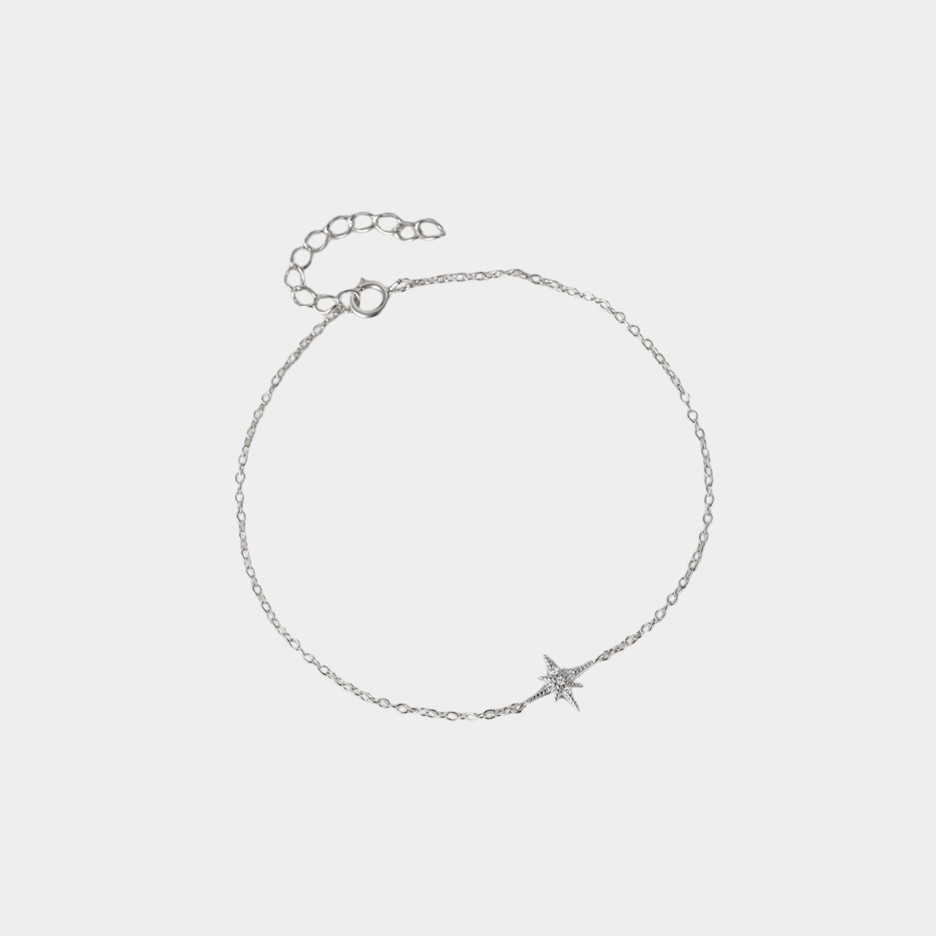 Miriam – Bracciale in argento con catena sottile