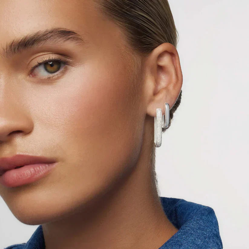 Orecchini grandi con icona di pavone