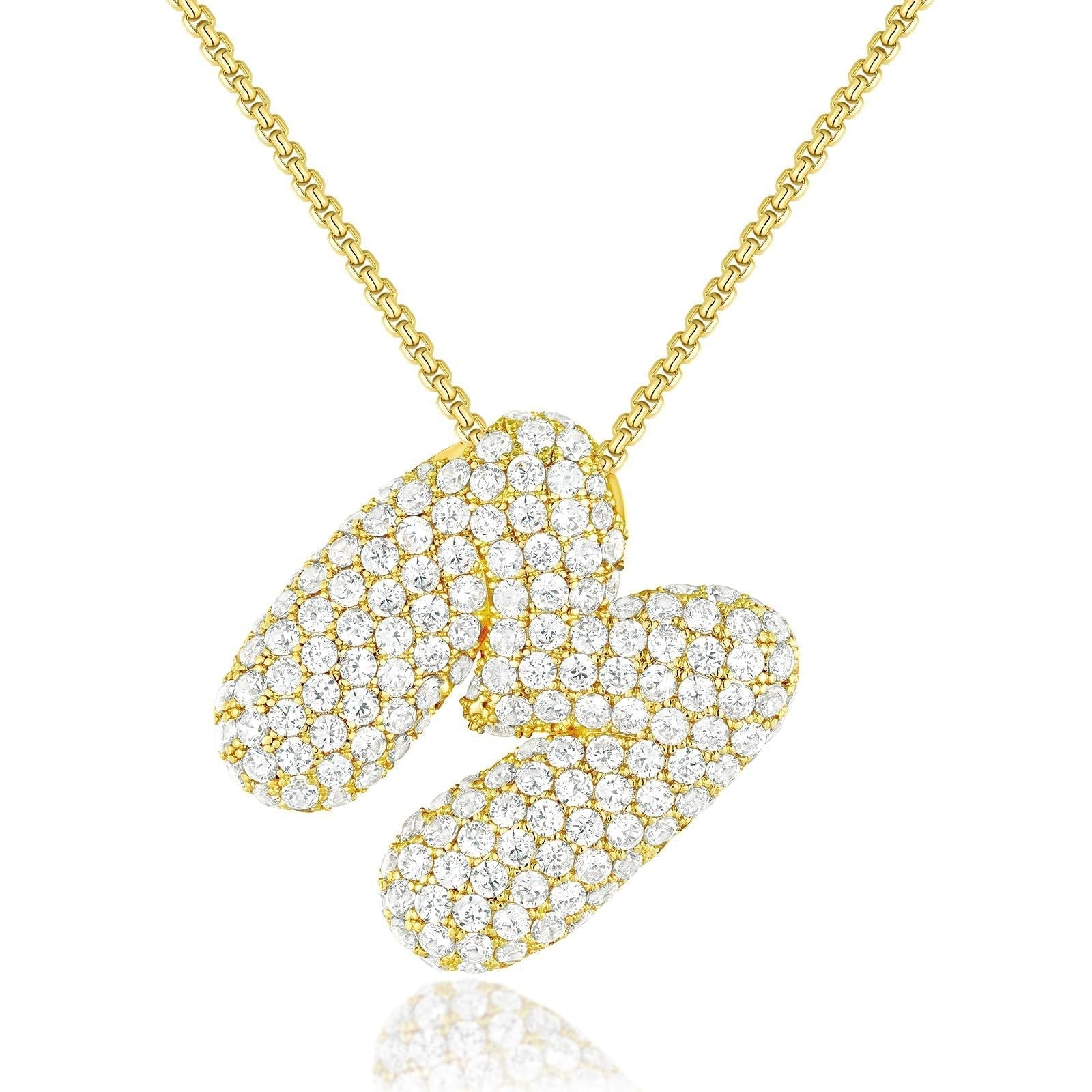 Frieda – Catenina dorata con pendente organico