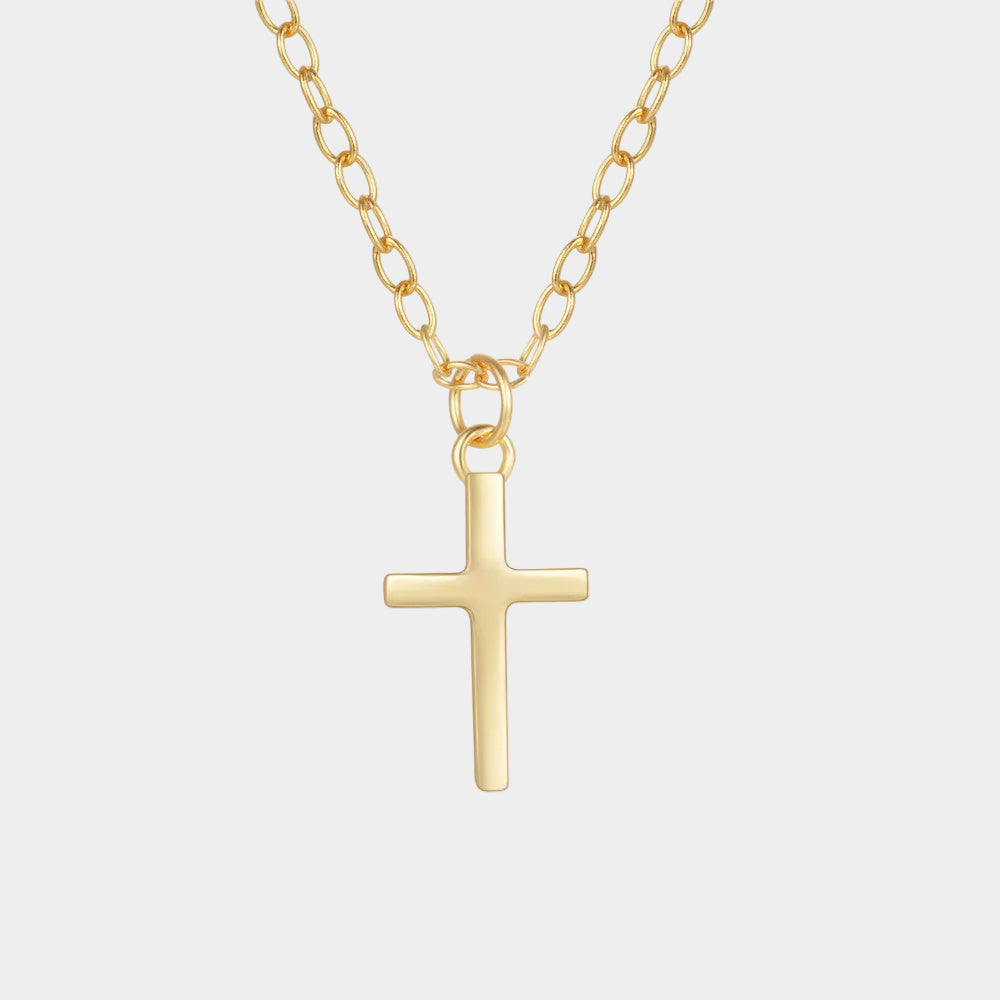 Elina – Collana in argento a doppio strato con pendente