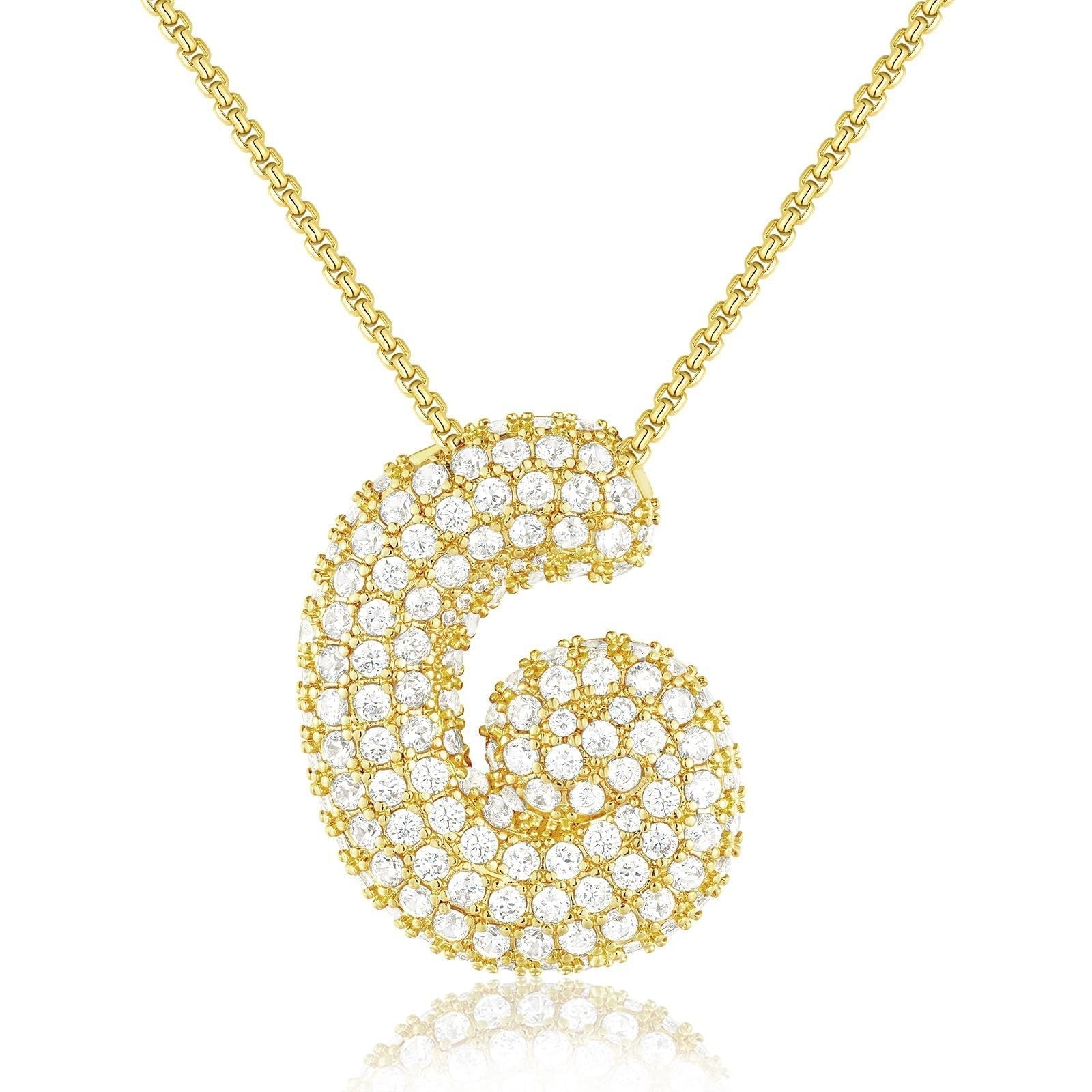 Frieda – Catenina dorata con pendente organico