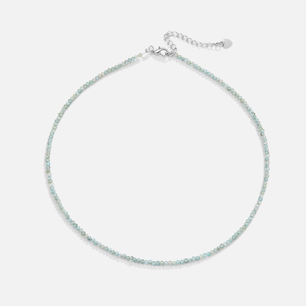 Alena – Collana dorata con piccolo pendente rotondo