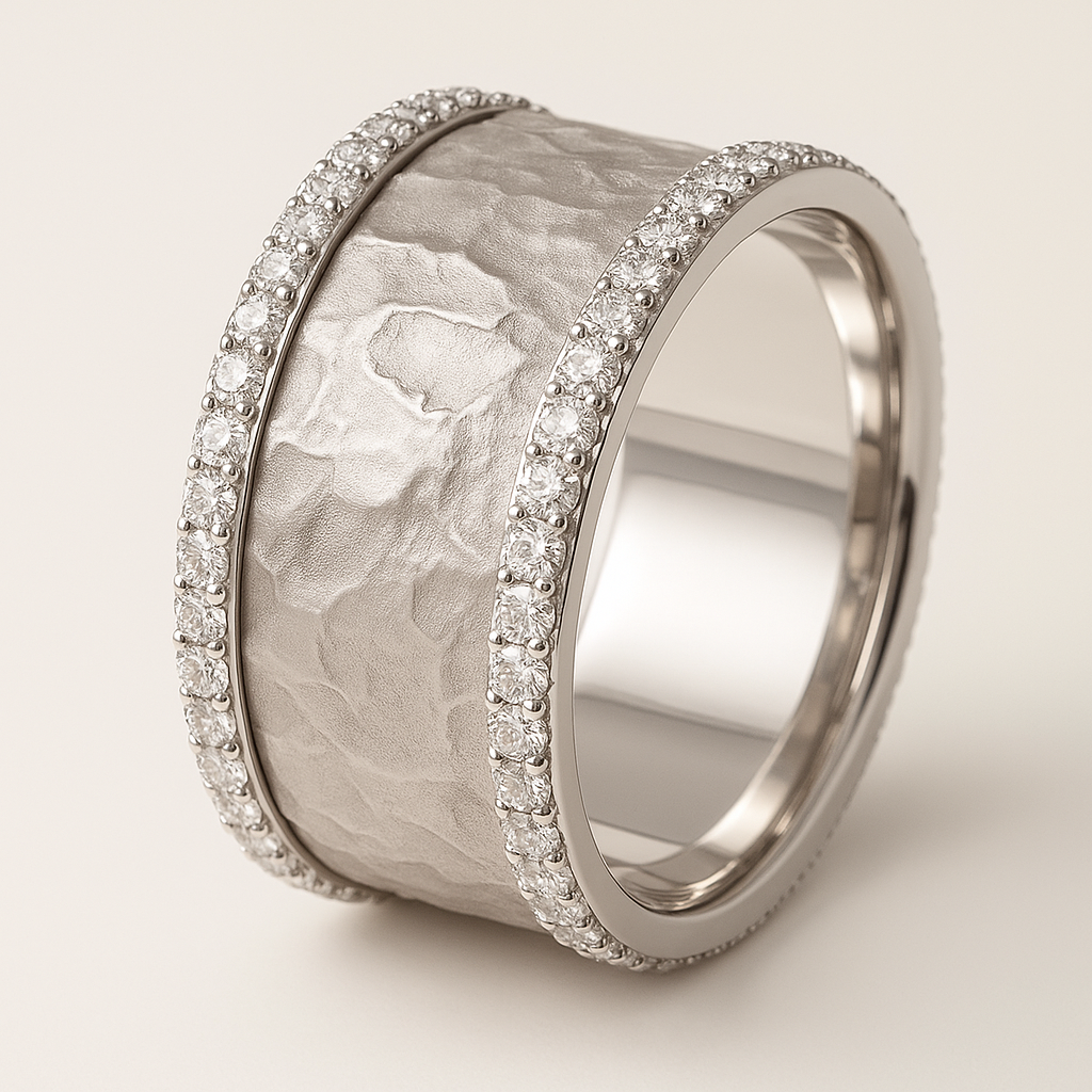 Hannah – Anello vintage in argento con zircone