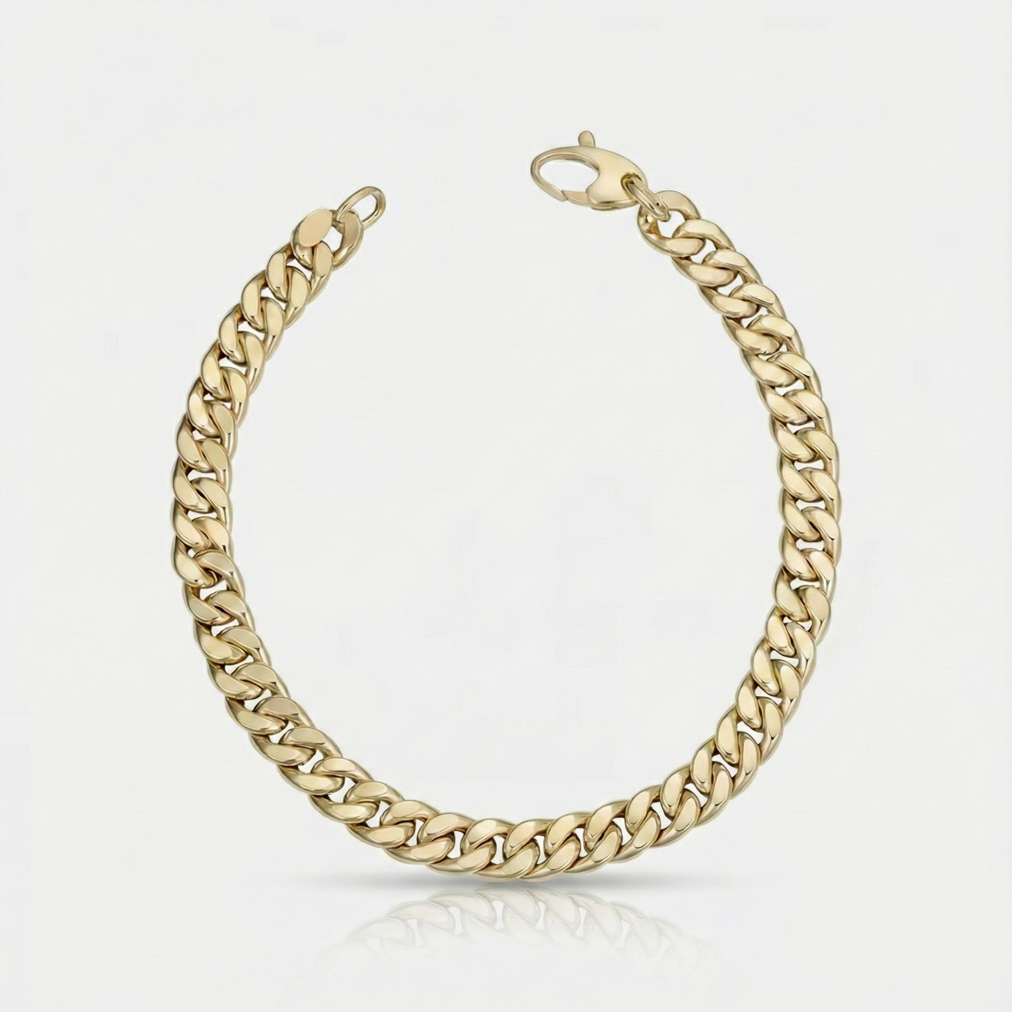 Bracciale cubano vintage | Oro