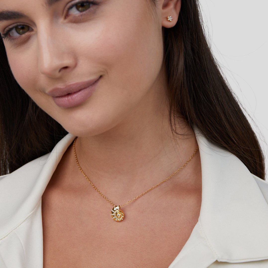 Rosalie – Collana dorata con cuore