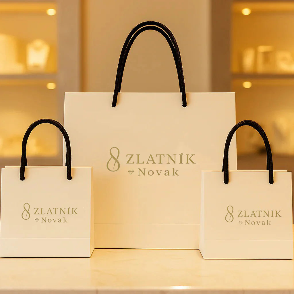 Leni – Orecchini dorati con croce e zirconi